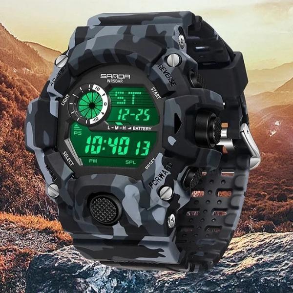 Relógio Militar Combat Camuflagem