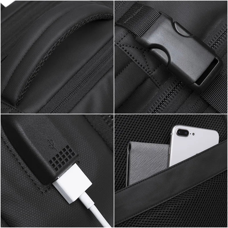 Mochila de Viagem de Grande Capacidade Impermeável
