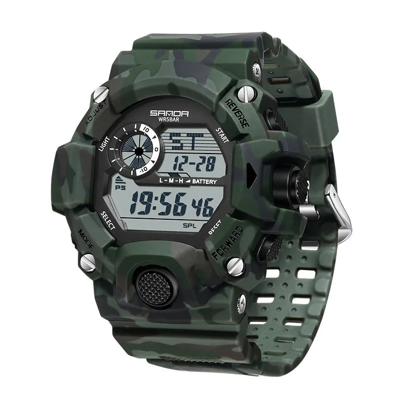 Relógio Militar Combat Camuflagem